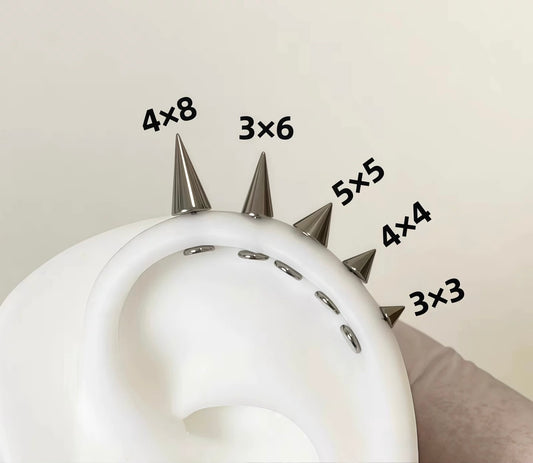 Classic Spike Vertical Helix Earrings