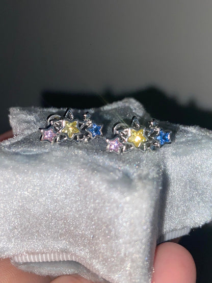 Star Confetti Helix Earrings