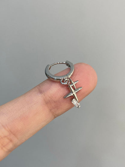 Hanging Stars Helix Earrings