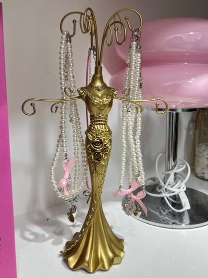 Vintage Dress Form Jewelry Holder