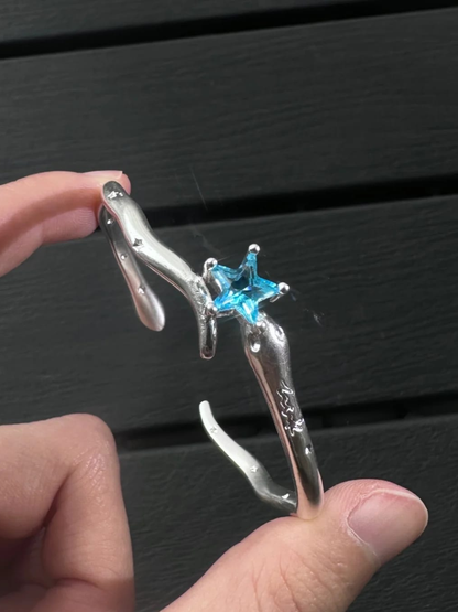 Blue Star Magic Branch Cuff