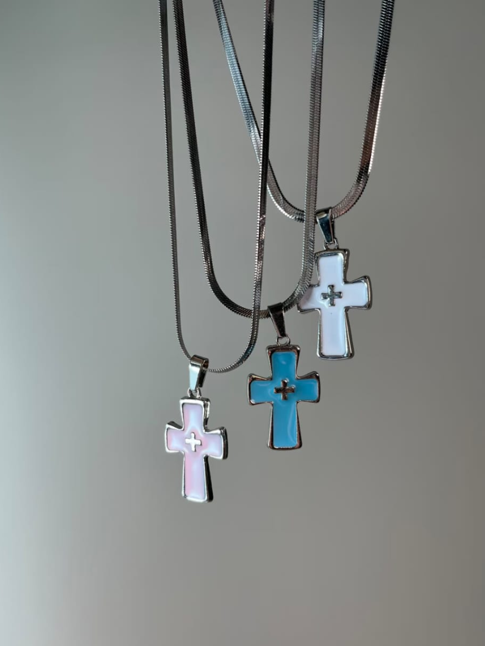 Divine Glow Cross Necklace