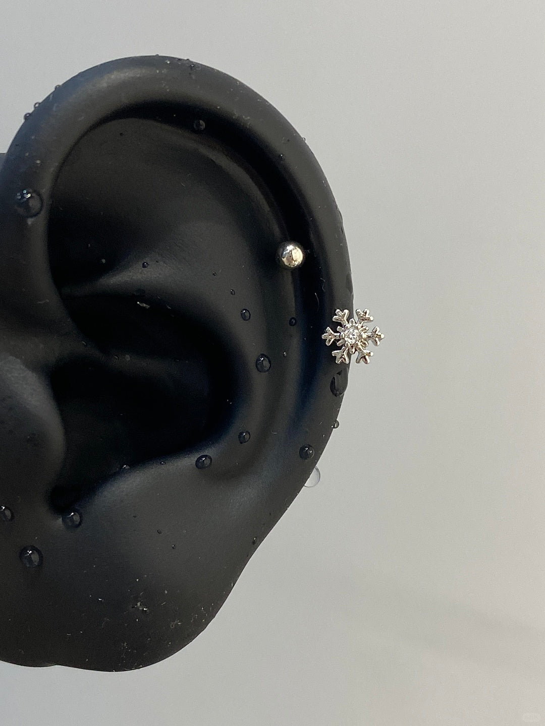 Snowflake Helix Earrings