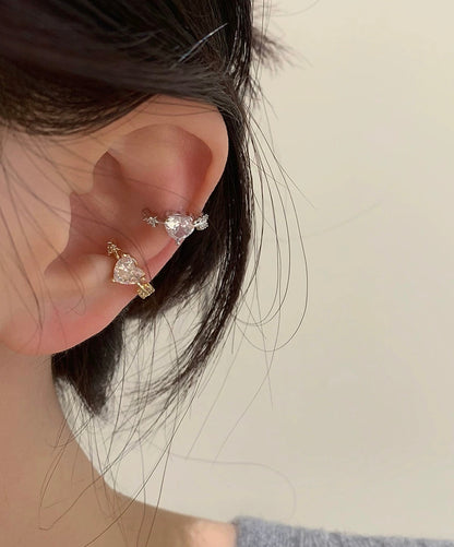 Love Pierce Cuff Conch Earrings