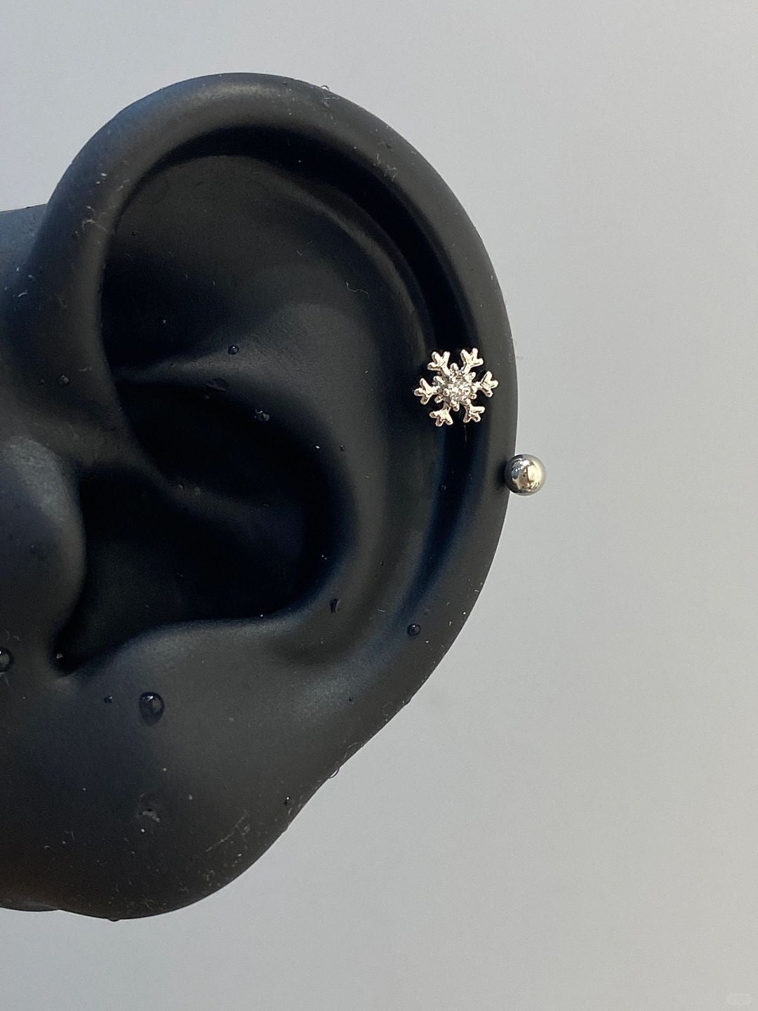 Snowflake Helix Earrings