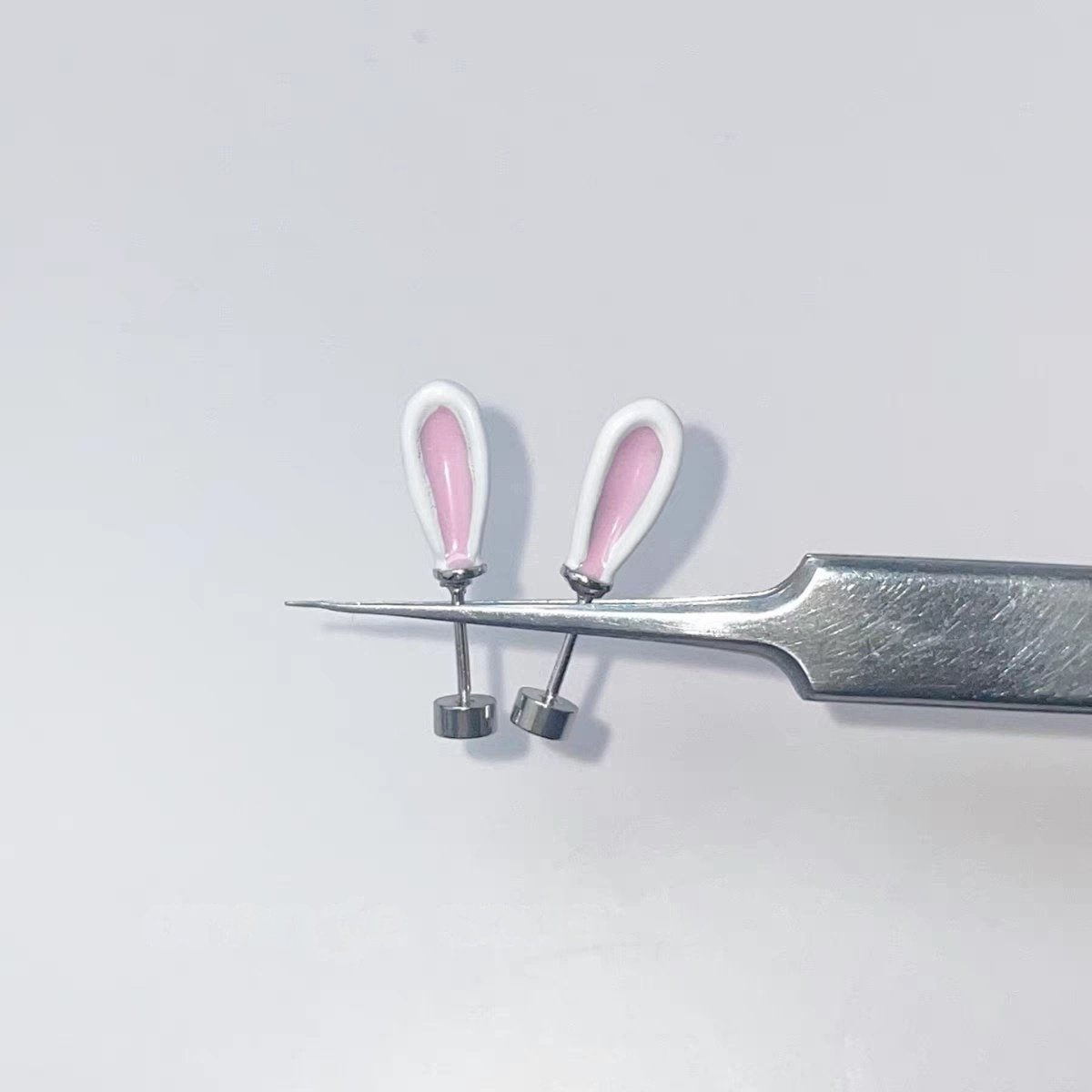 Sweet Bunny Ears Vertical Helix Earrings