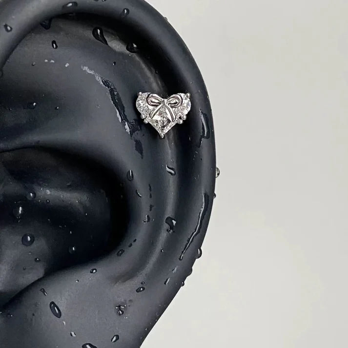 Heart Strung Helix Earrings