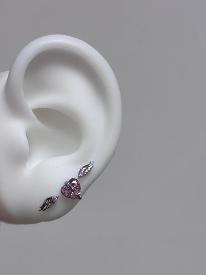 Angel’s Embrace Earring Stack