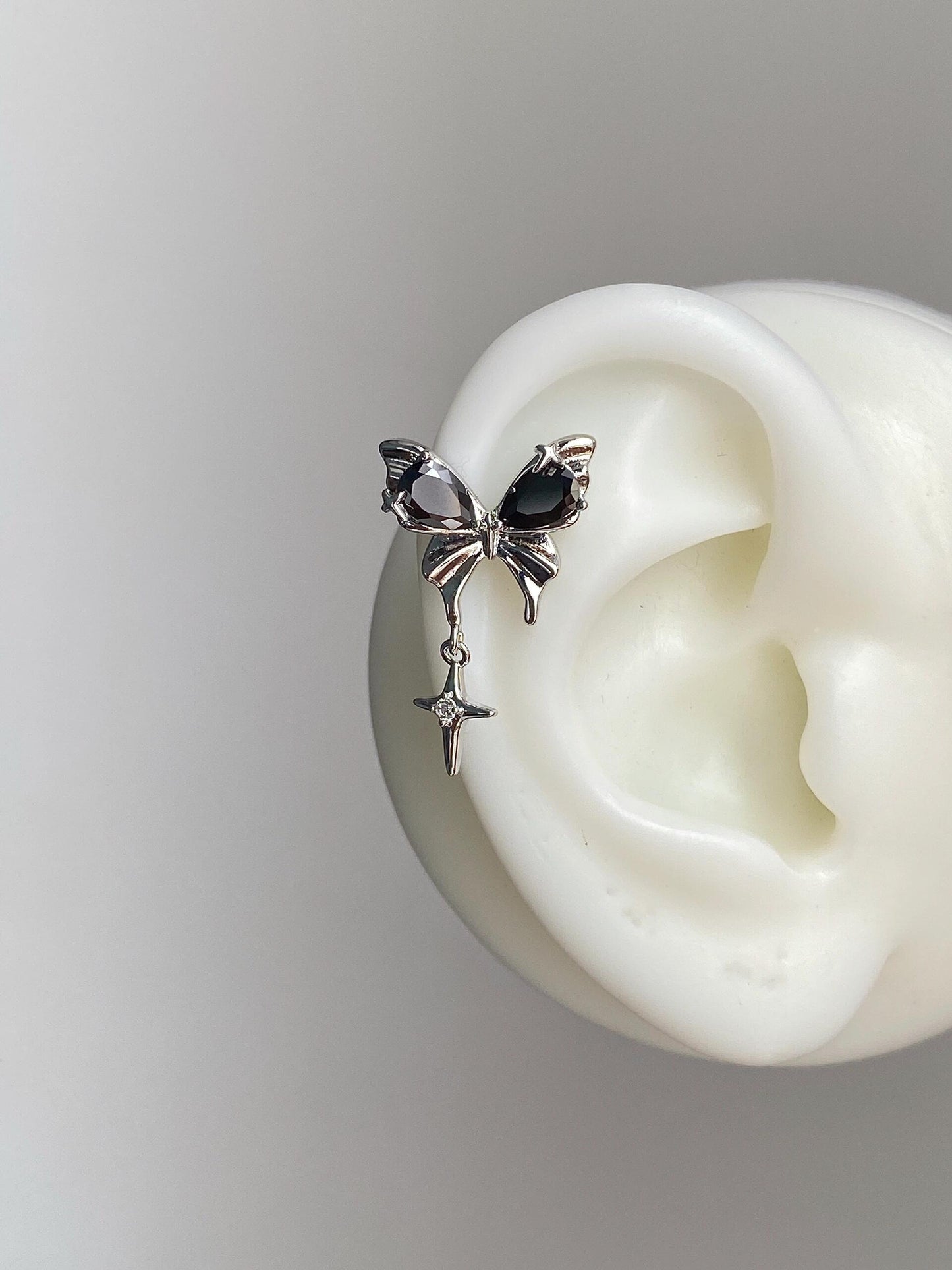 Eclipsed Flutter Helix Earrings