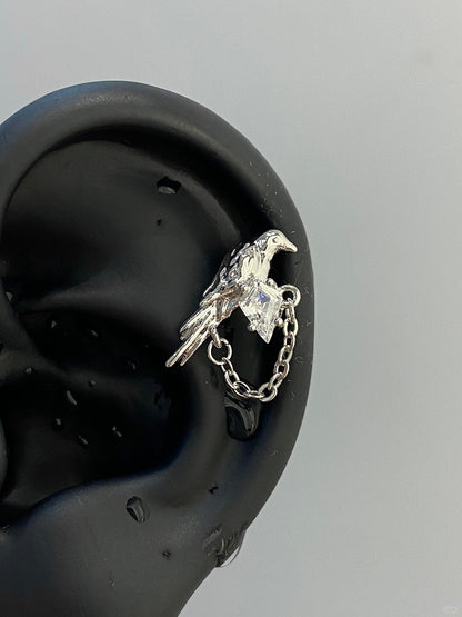 Raven’s Bond Helix Earrings