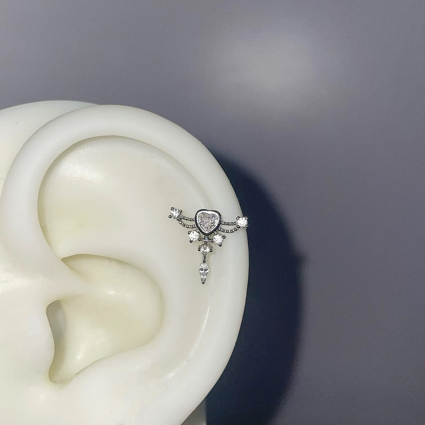 Duchess Tiara Helix Earrings