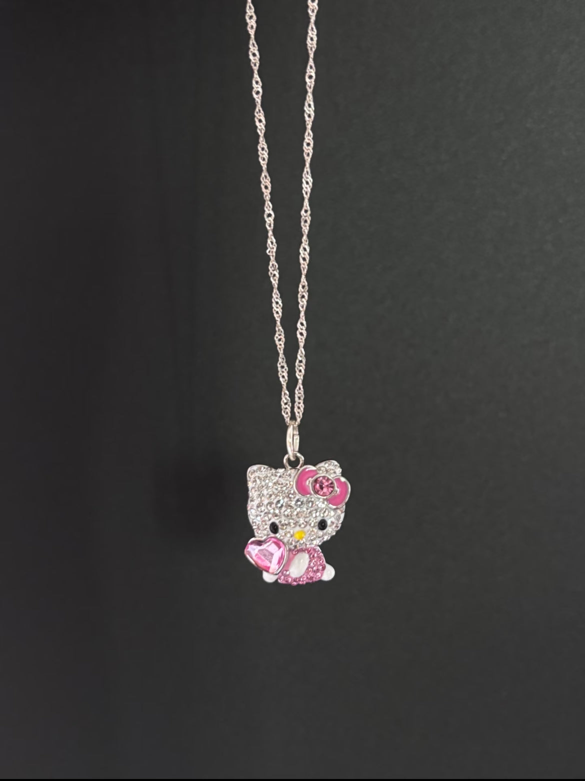 Kitty Love Charm Necklace