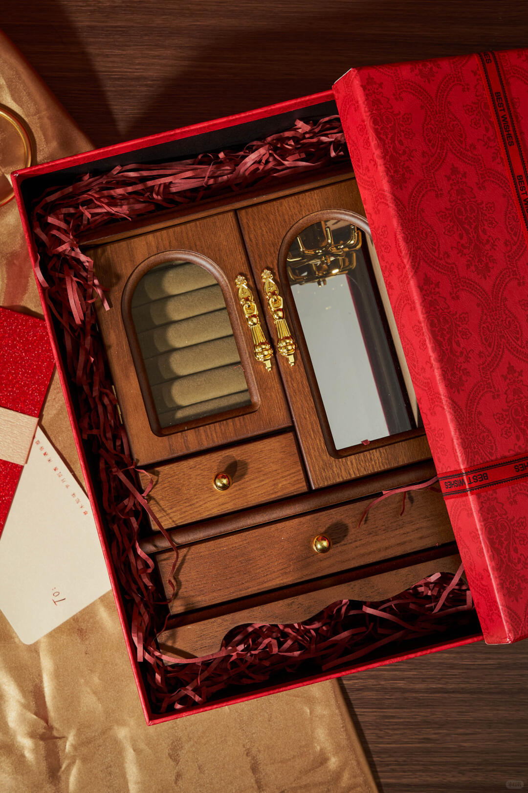 Velourwood Jewelry Cabinet