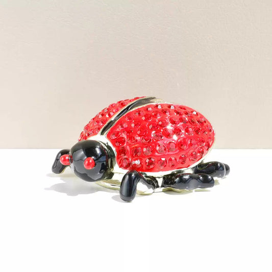 Scarlet Ladybird Ring Box