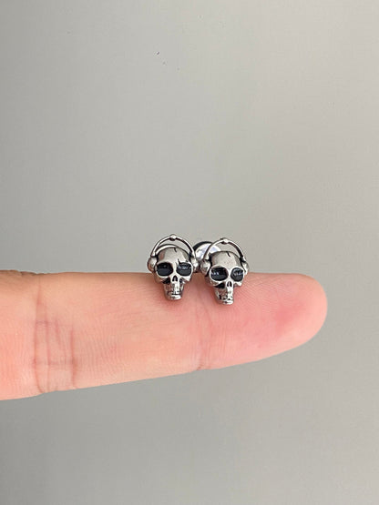 Skull Vibes Helix Earrings