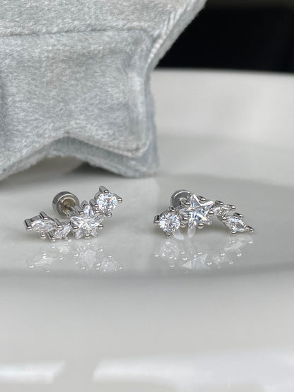 Frostvine Helix Earrings