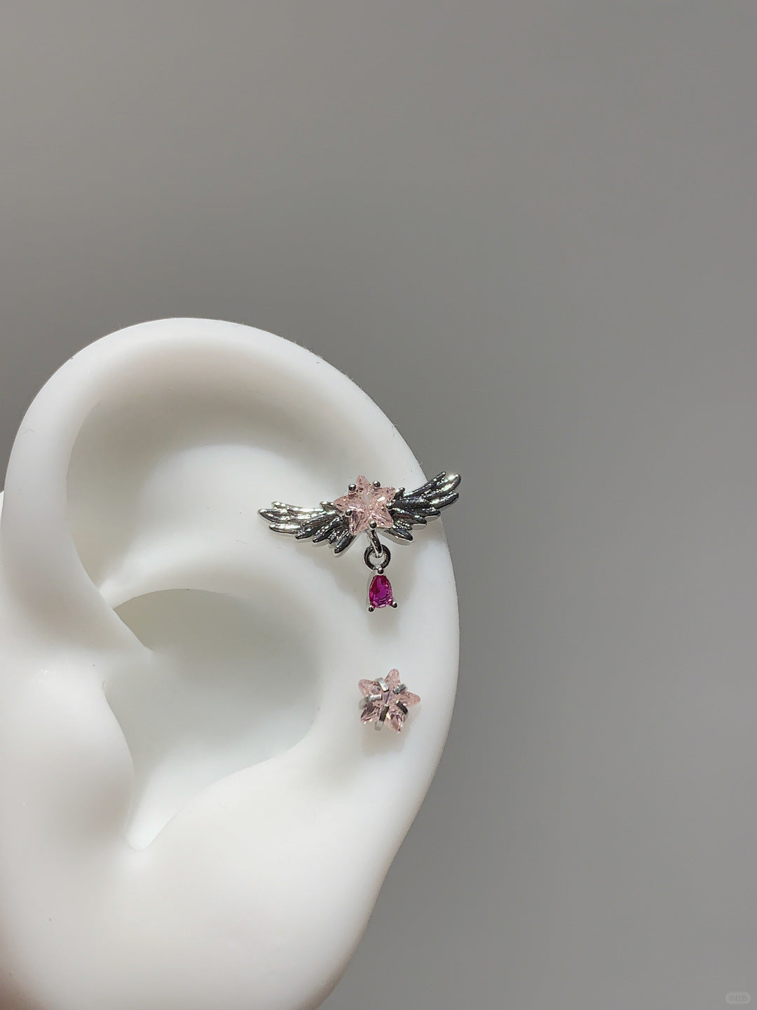 Flying Star Helix Earrings