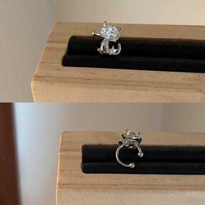 Catcon Cuff Conch Earrings