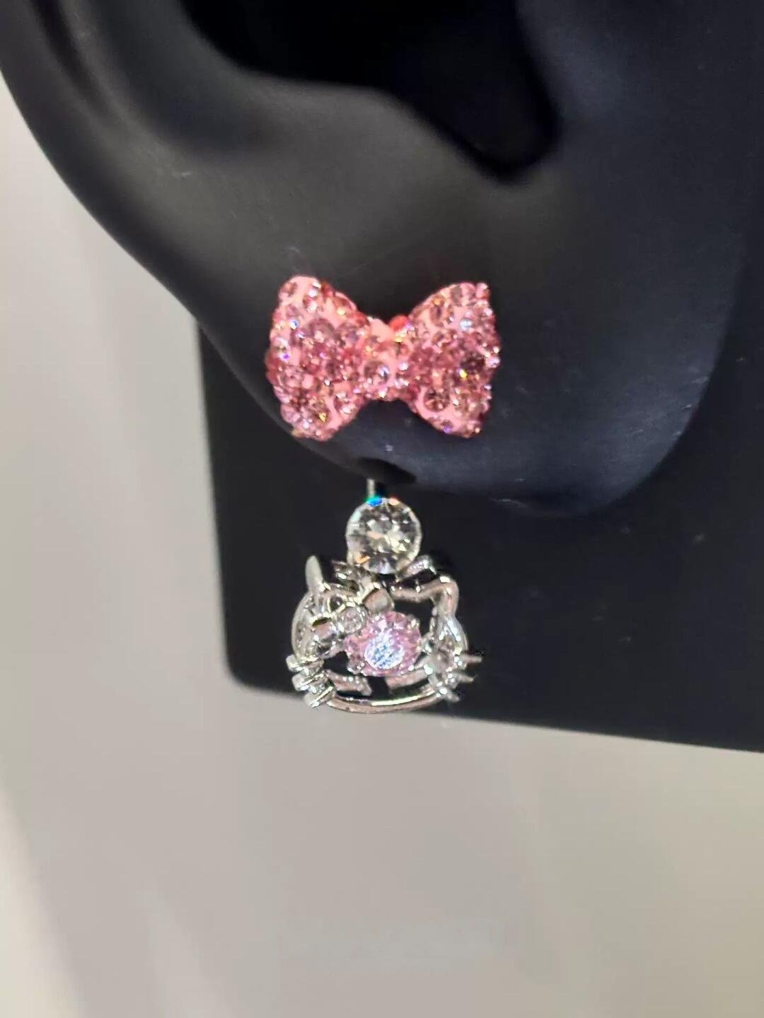 Bow kitty Earrings