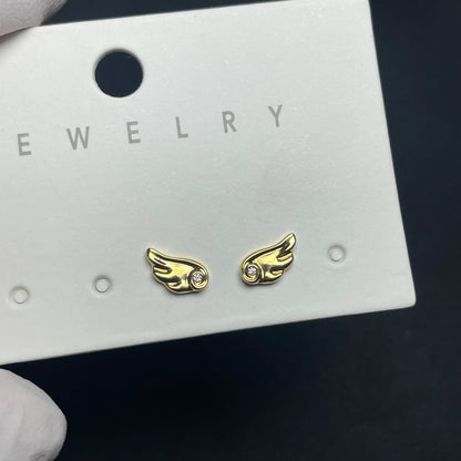 Gold Angel- Lite Wing Earrings