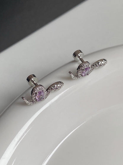 Mystic Snake Helix Earrings