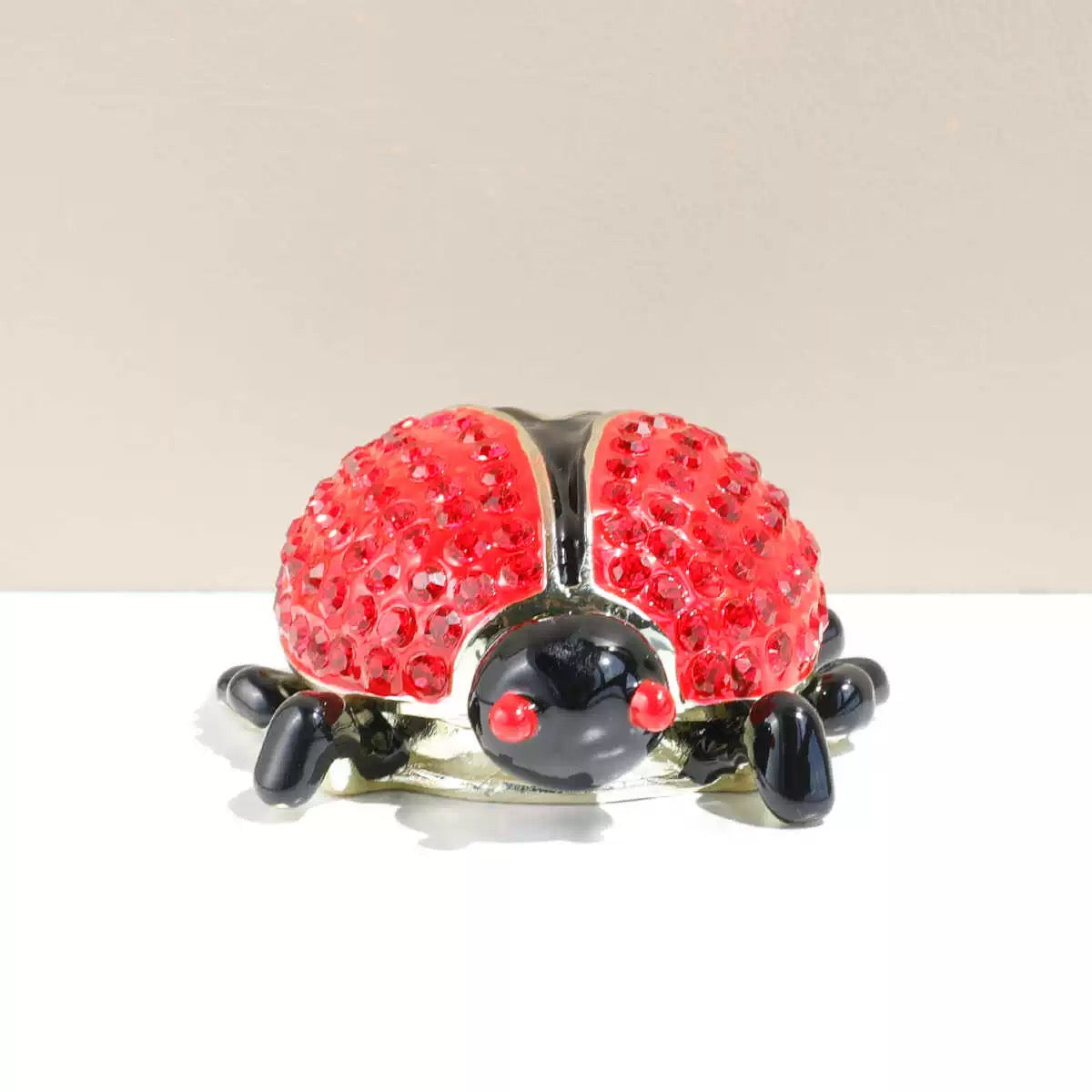 Scarlet Ladybird Ring Box