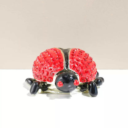Scarlet Ladybird Ring Box