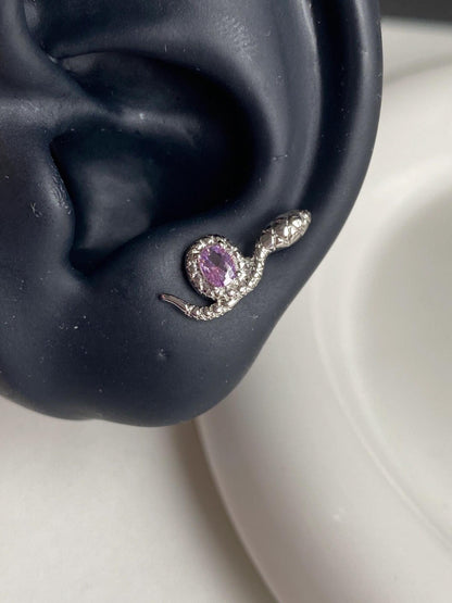 Mystic Snake Helix Earrings