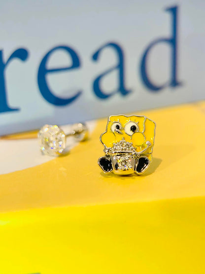 Sponge Boy Helix Earrings