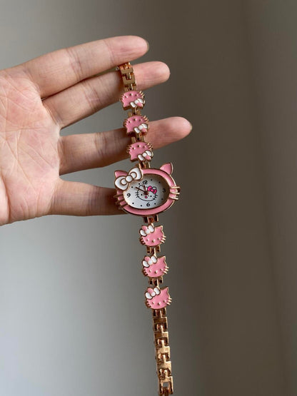 Pink Kitty Sweetcharms Watch