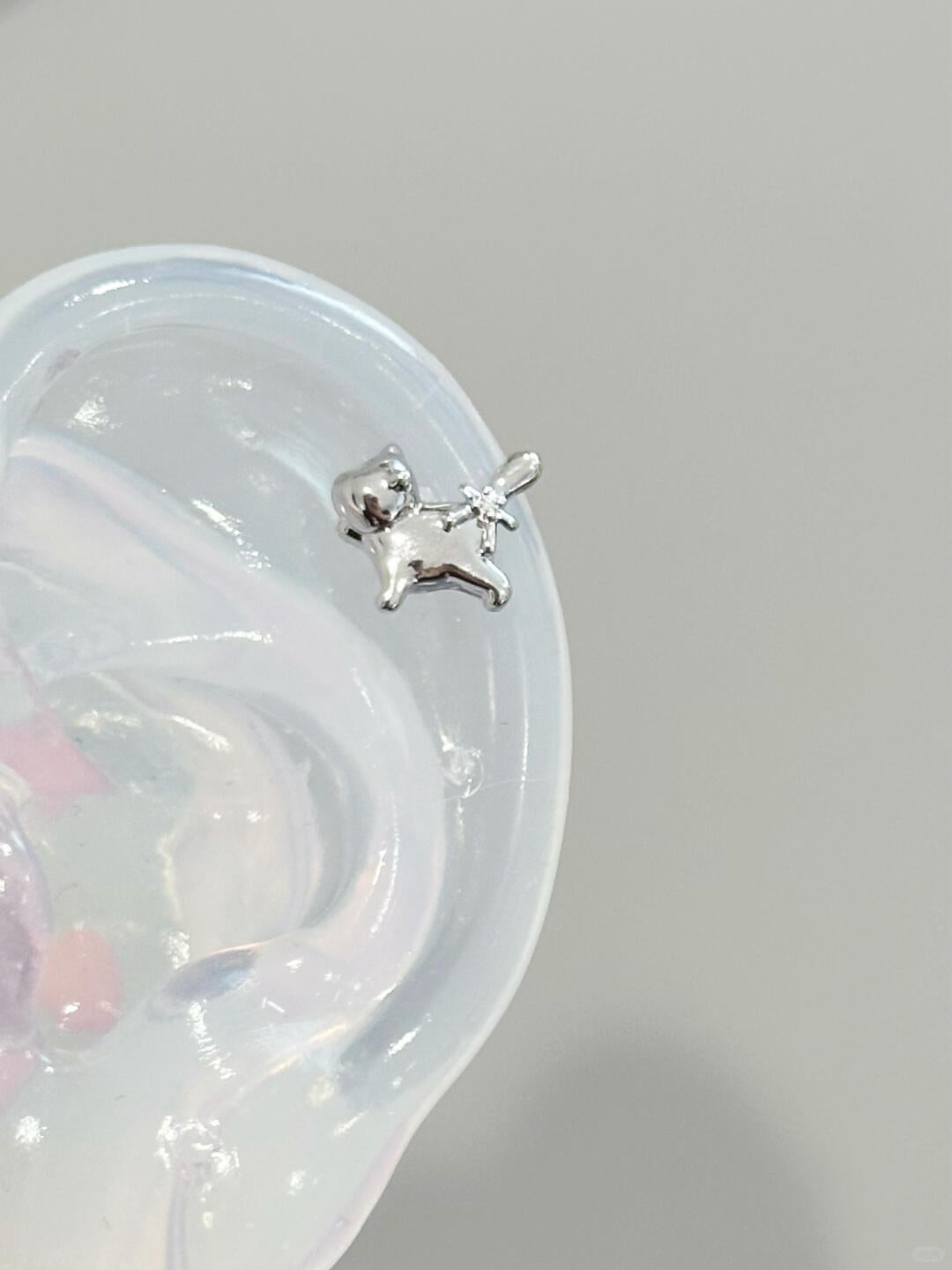 Cosmic Kitty Helix Earrings