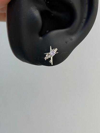Starlight Dagger Helix Earrings