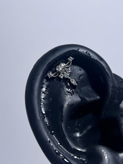 Duchess Tiara Helix Earrings