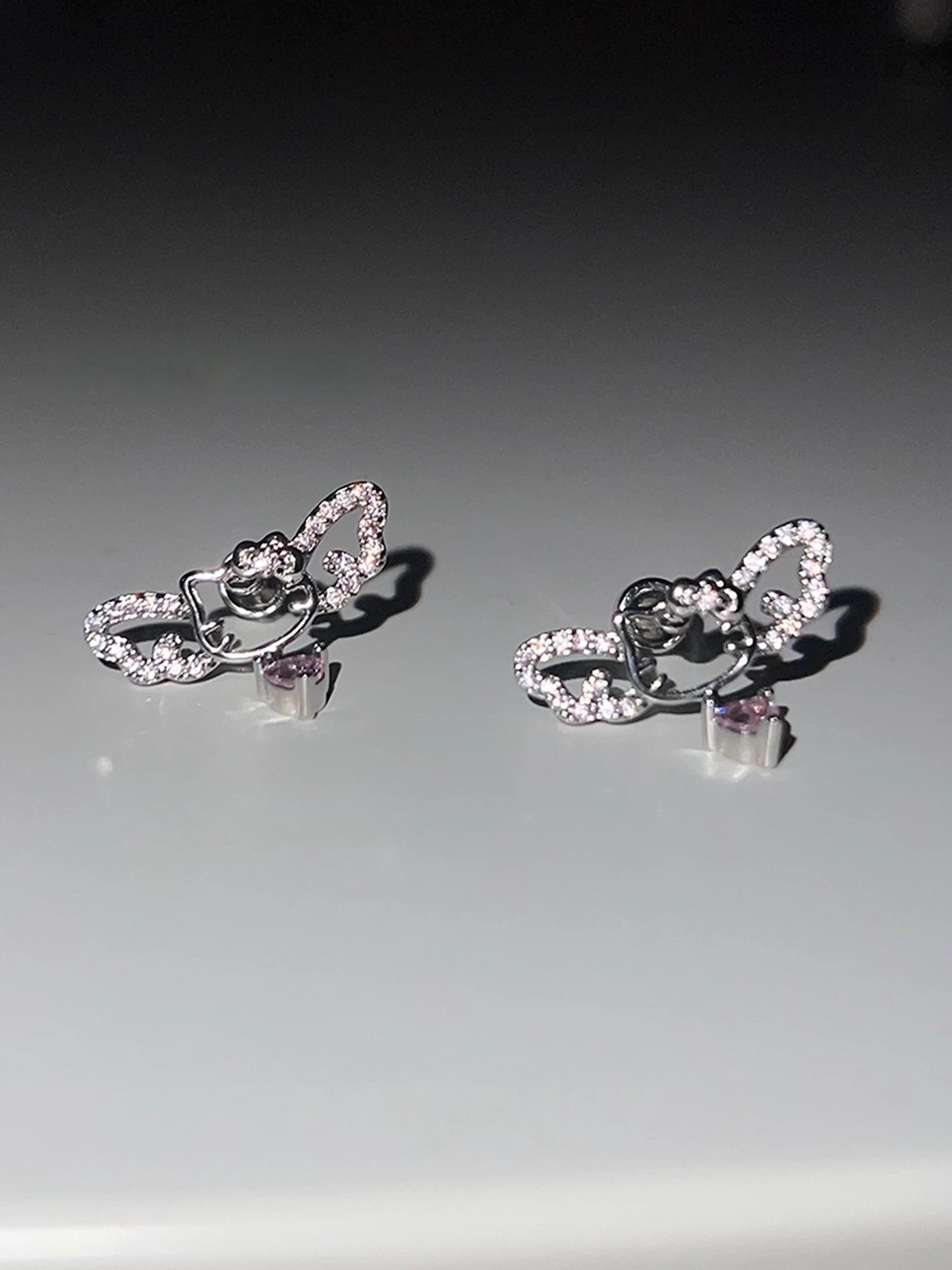 Angel Kitty Earrings