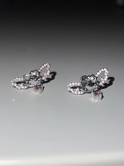 Angel Kitty Earrings
