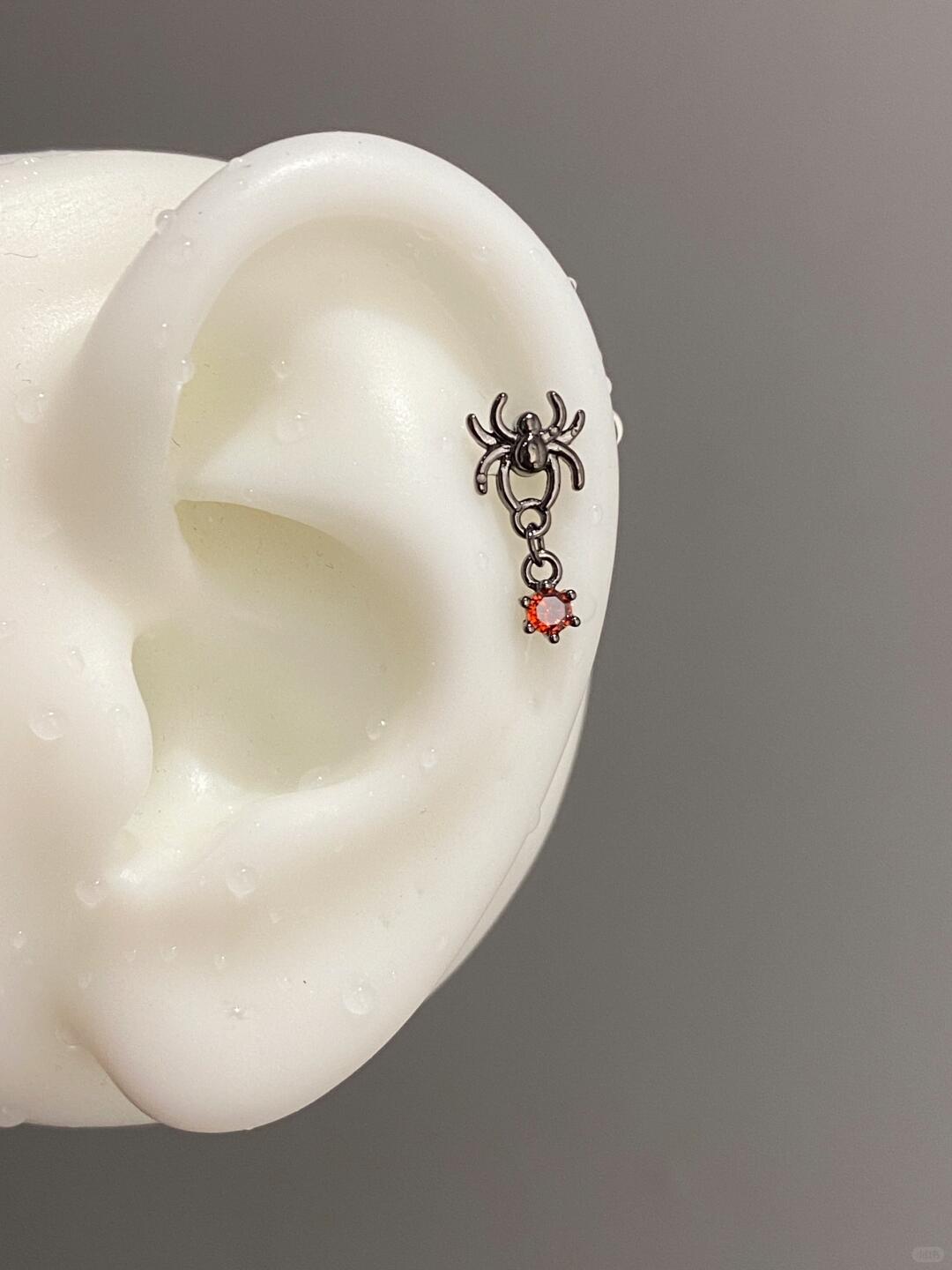 Spidrip Helix Earrings