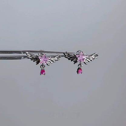 Flying Star Helix Earrings