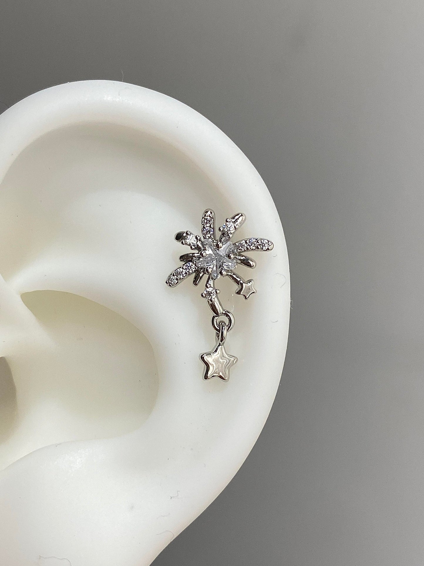 Star Flicker Helix Earrings