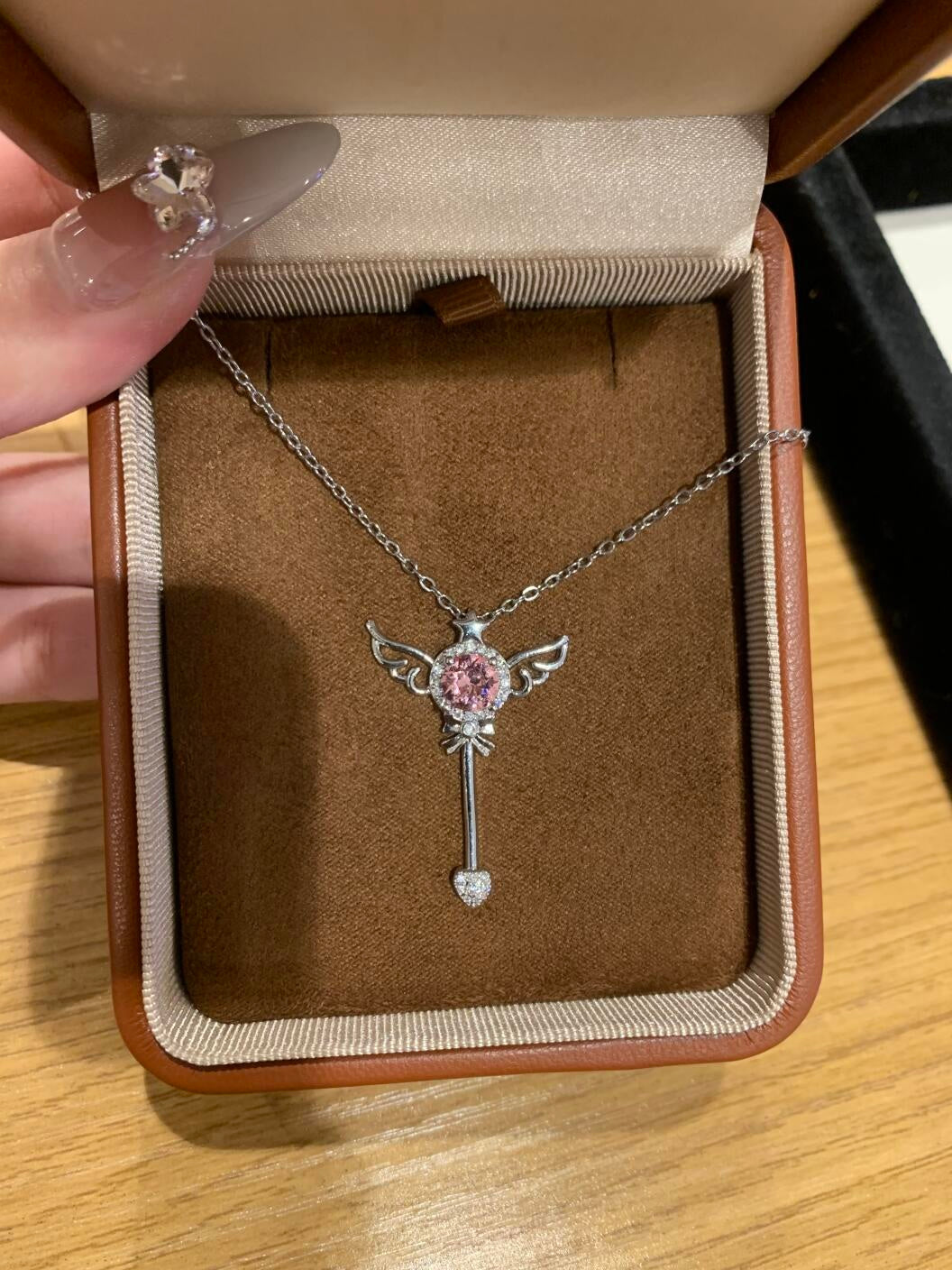 Rosewing Key Shaped Necklace