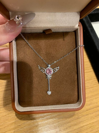 Rosewing Key Shaped Necklace