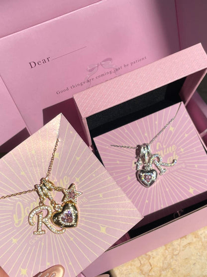 Starheart Initials Necklace