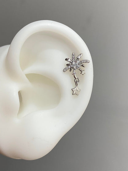 Star Flicker Helix Earrings