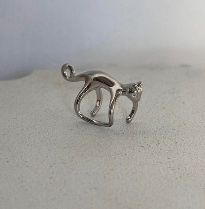 kitten Cuddle Cuff Helix Earrings