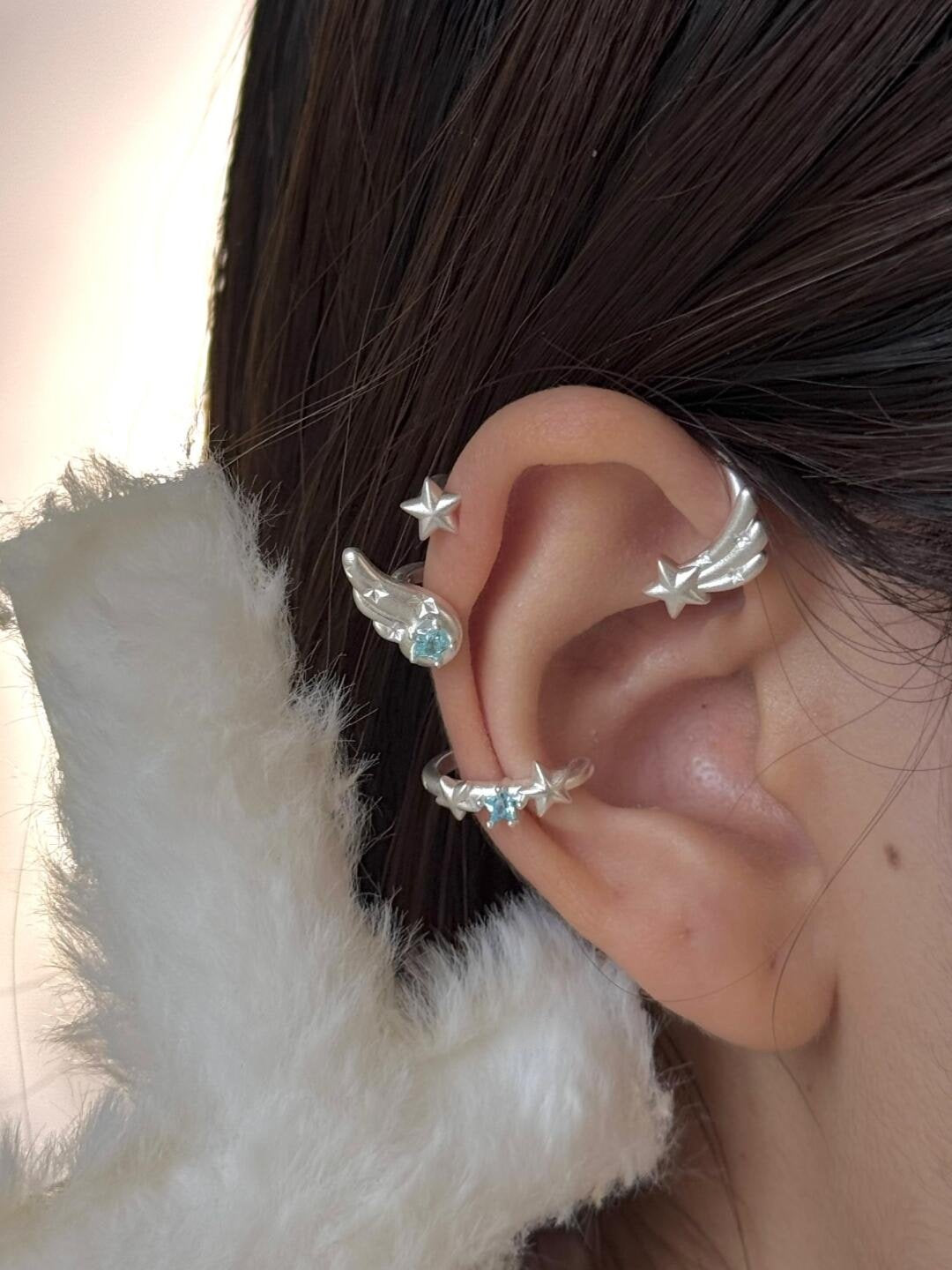 Star Wings Ear Cuffs