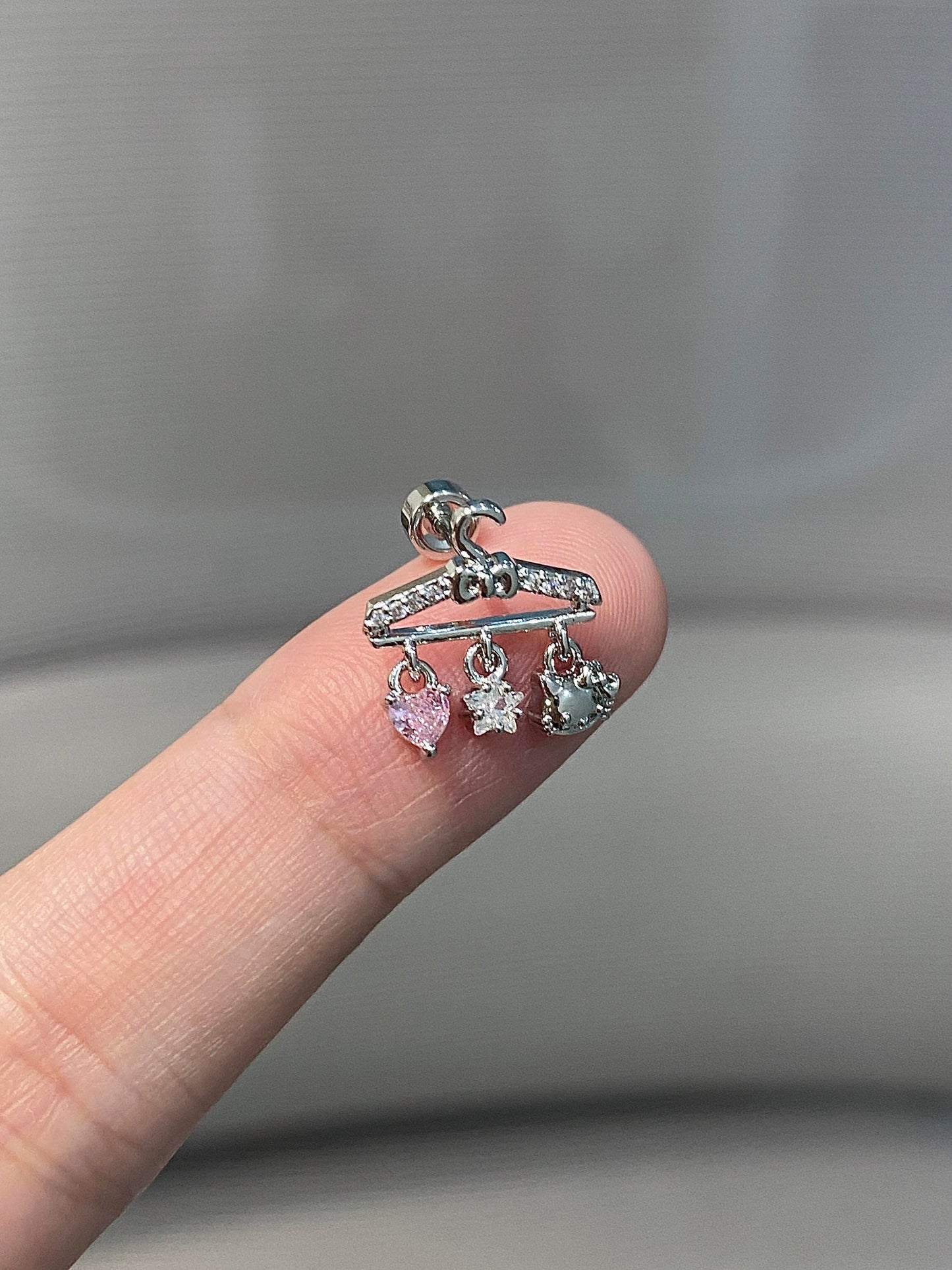 Hanging Charms Helix Earrings