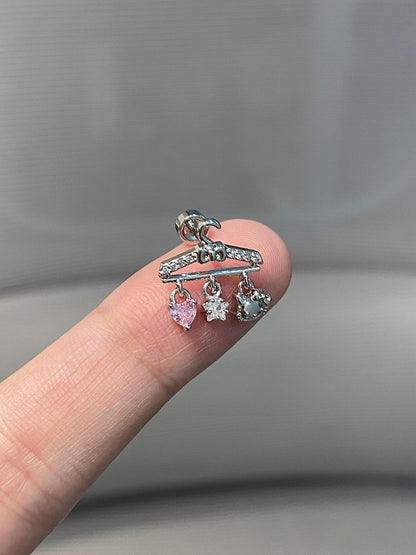 Hanging Charms Helix Earrings