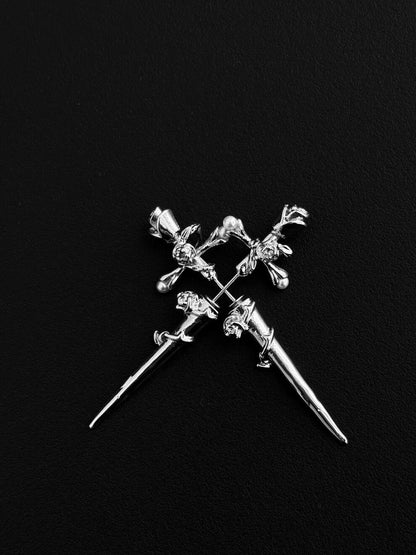 Rosebound Blade Earrings