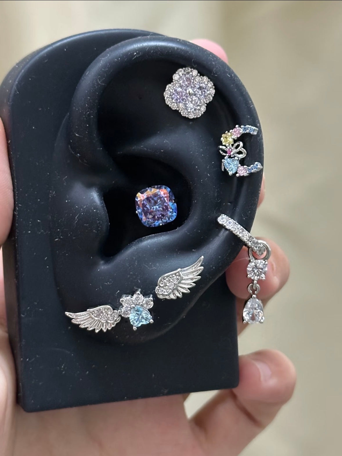 Enchanted Wings Earring Stack