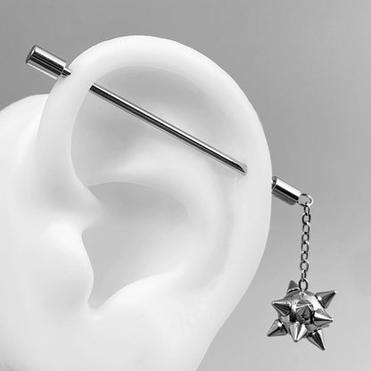 Flail Industrial Earrings