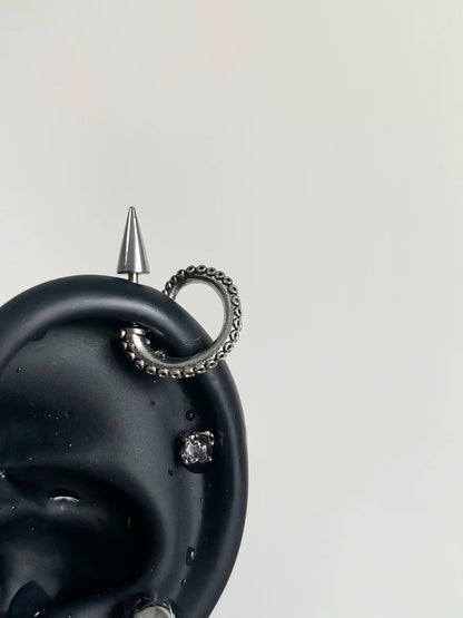 Octocoil Vertical Helix Earrings